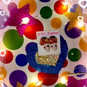 ☠️🇲🇽Day of the dead Betsey Johnson earrings!🇲🇽💀
